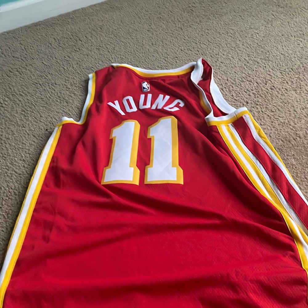 Men's Atlanta Hawks Trae Young Nike Red #11